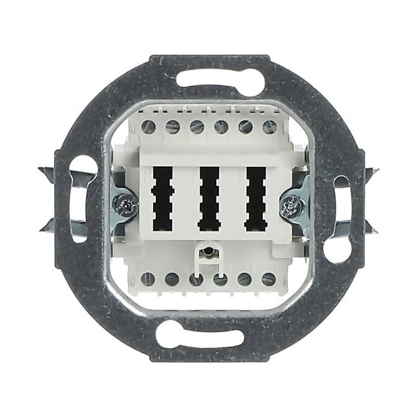 Busch-Jaeger TAE-Anschlussdose aws 2x6/6 NFF 0242/04